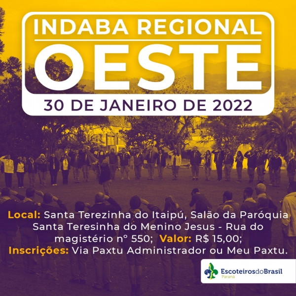 Indaba Regional OESTE - 2022