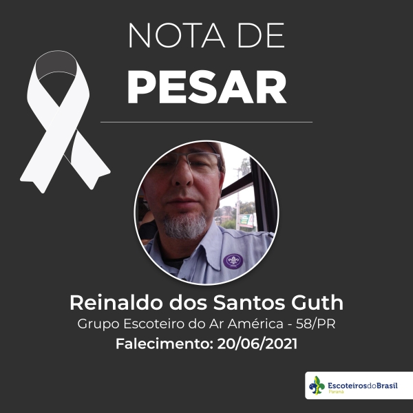 Nota de Pesar - Reinaldo dos Santos Guth GEAA 058/PR