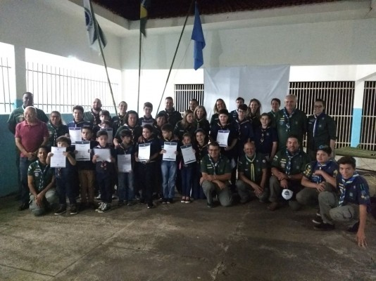 Fundação e Primeiras Promessas do Grupo Escoteiro Sentinela do Paraná 